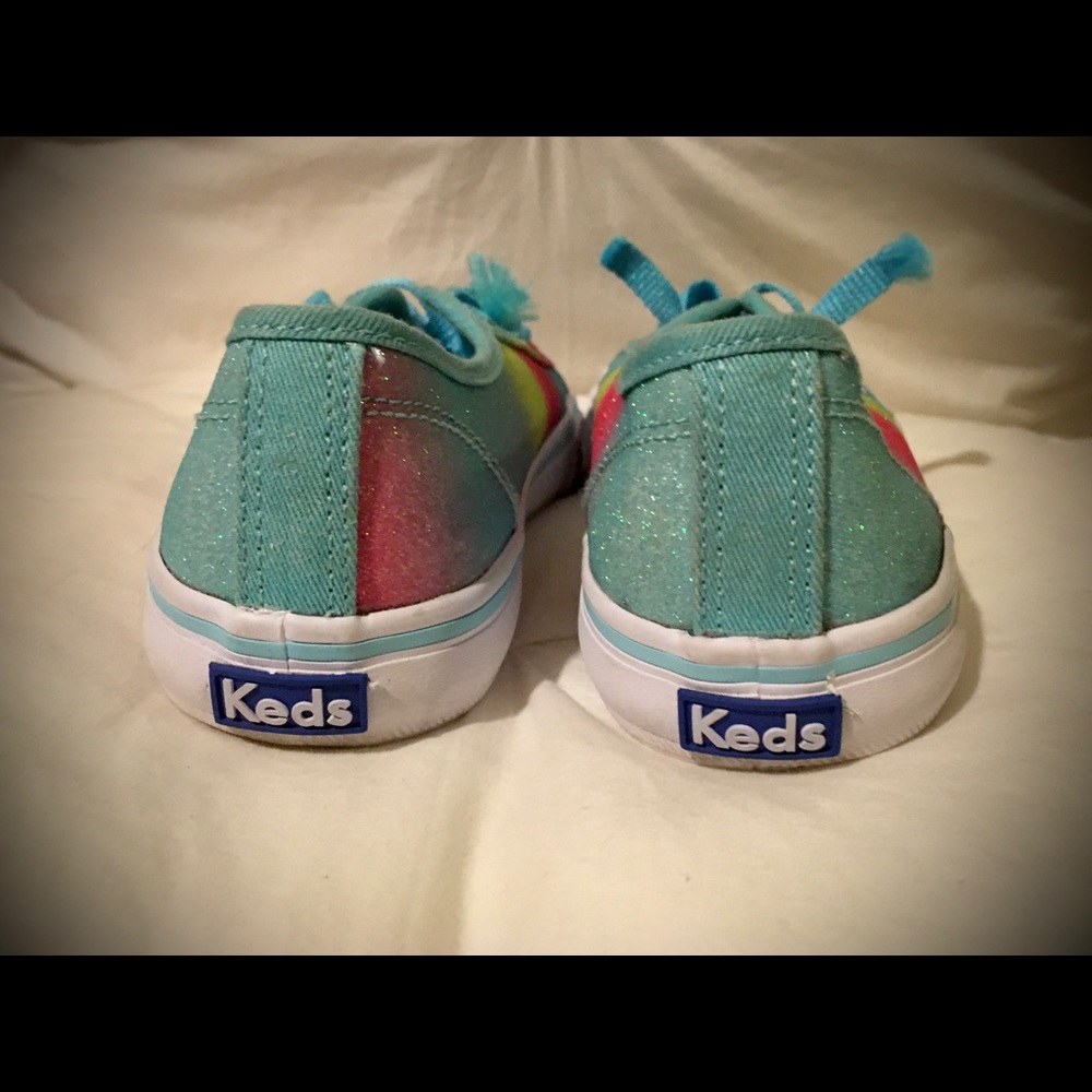 Girls Double Up Sparkle Keds - Picture 1 of 7